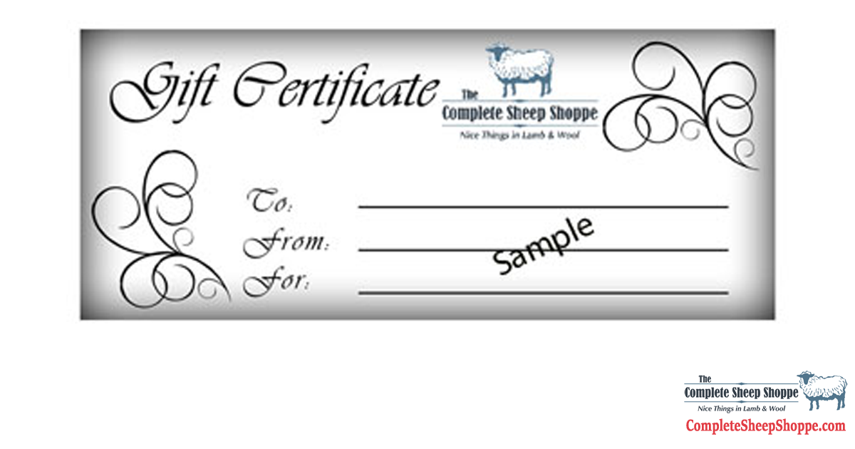 Gift Certificate