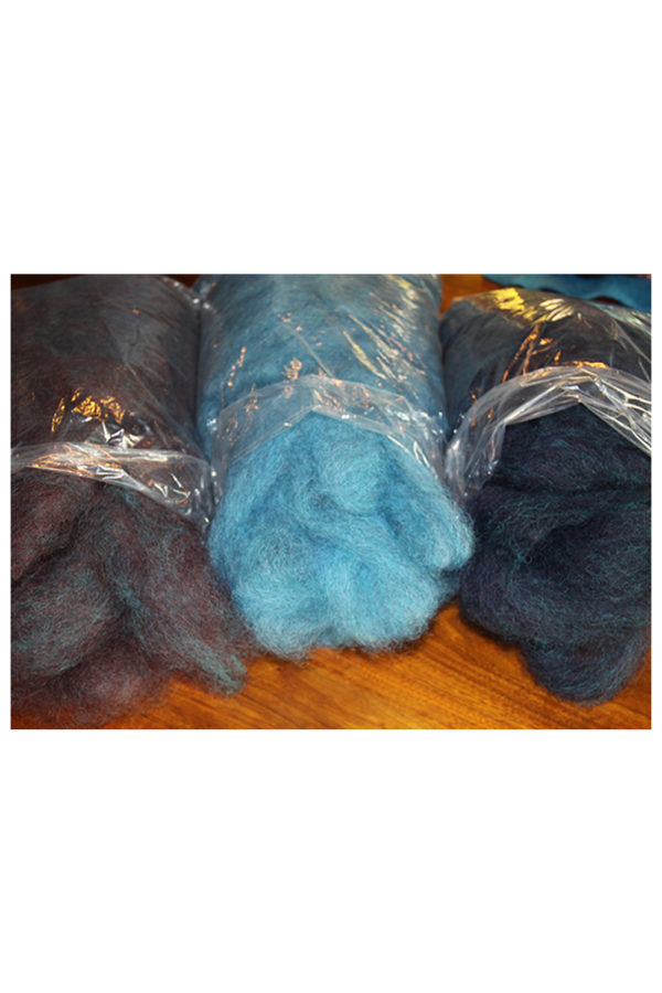 Dyed Leicester Longwool Roving