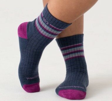 Wide Open Socks - Women's Multi Stripe Cushioned